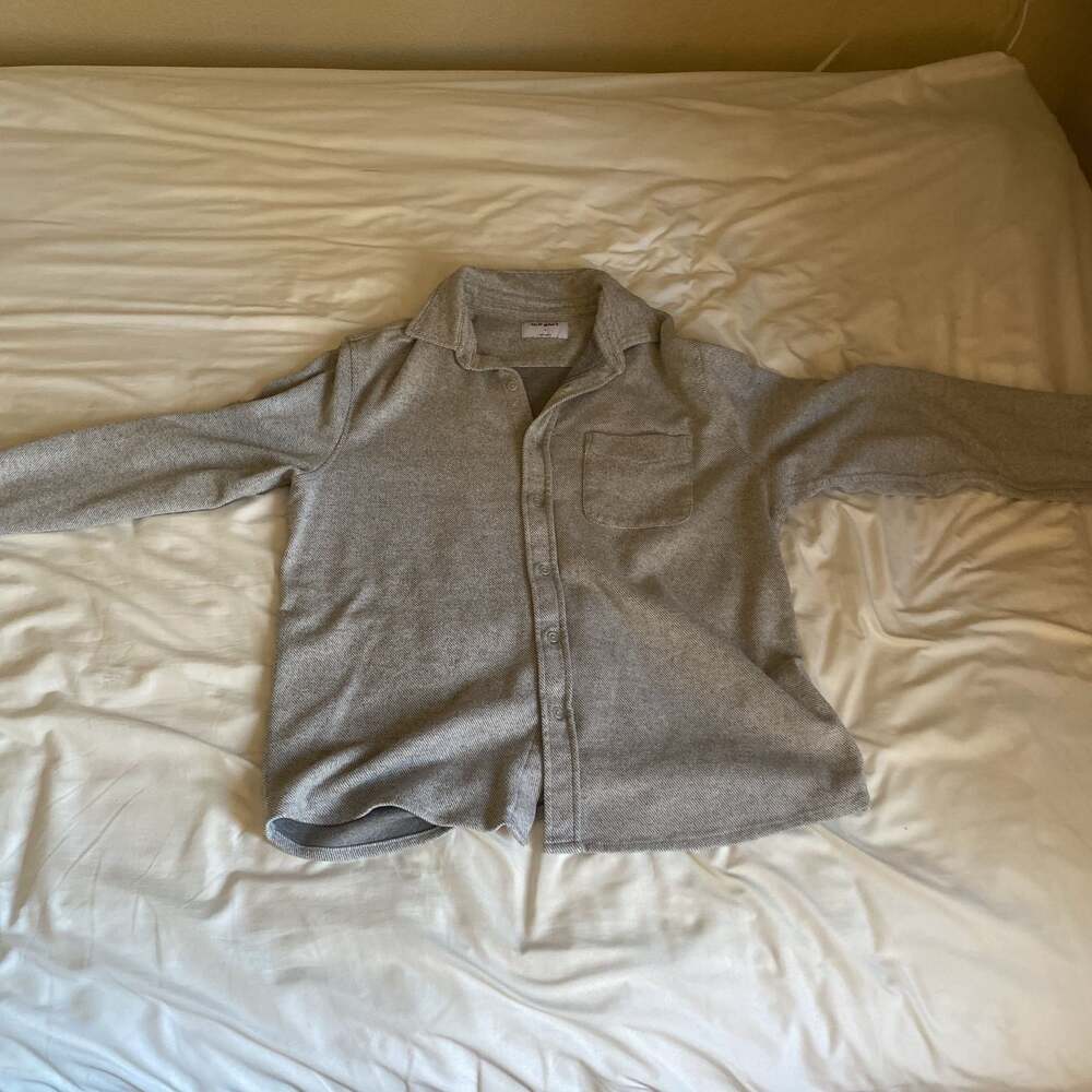 Aritzia TNA Cozy Fleece Boyfriend Overshirt